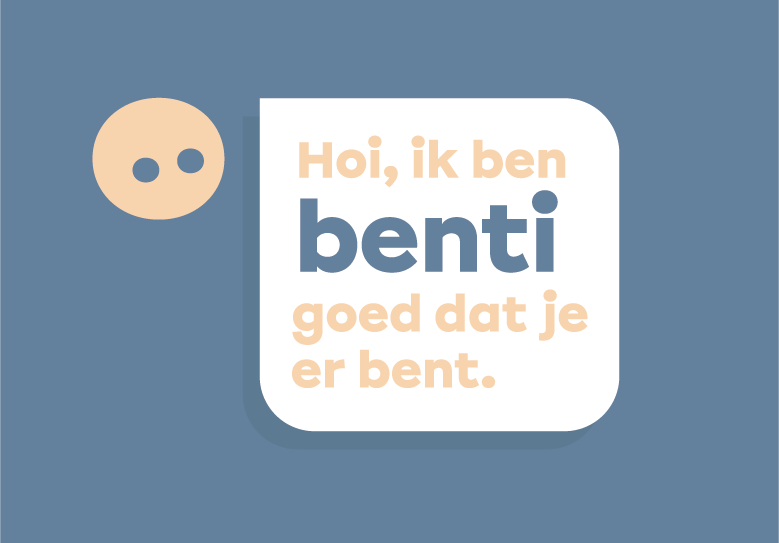 Benti stap 1: Start het chatgesprek